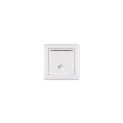 Slika PRESTIGE Taster sklopka za zvono bez indik. 10A/250V BELA - 610.000