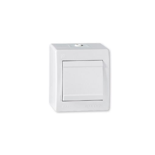 Slika POWER Sklopka Jednopolna (za na zid) IP 44, bela - 251.00