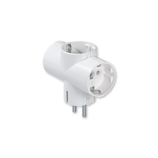 Slika T Razvodnik sa 3 prikljucnice 16A/250V beli - 320.0