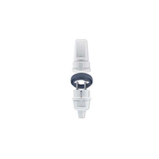 Slika Set pribora za produzni kabal - utikac 306, beli / crni prsten - 4066.0