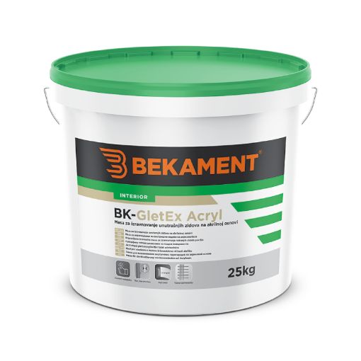 Slika BK - GletEx Acryl 25 kg