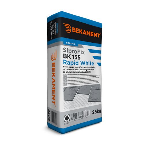 Slika BK - SIPROFIX 155 Rapid White {C2T}  25 kg*