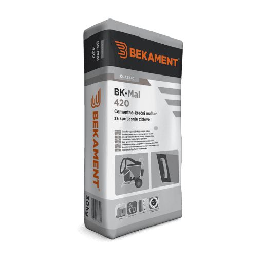 Slika BK - Mal 420 SPOLJAŠNJI cementno-krecni malter 35 kg