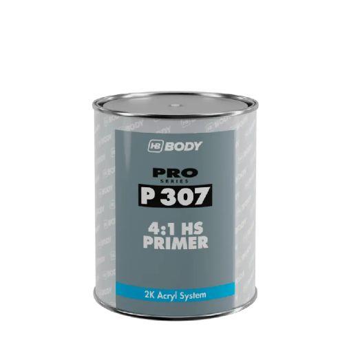 Slika BODY P 307 (4:1) HS PRIMER 1 lit - Sivi + Hardener 725 0.25 lit