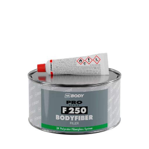 Slika BODY F 250 BODY FIBER 2K PES. kit 0.25 kg - zelena