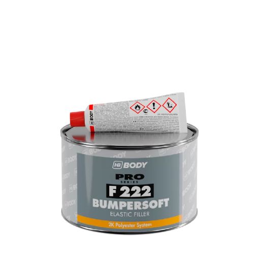 Slika BODY F 222 BUMPER SOFT KIT 222 0.25 kg - crna