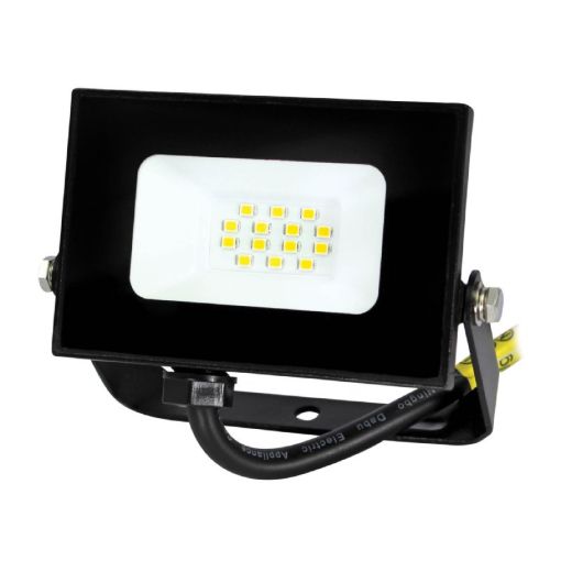 Slika LED Reflektor 10W (4000K) Crni 800lm IP65 Economy Line/ 306-219