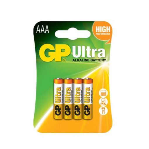 Slika Ultra - Alkalna baterija AAA / 1.5 V (24AU-U4/LR03) - blister 4 kom