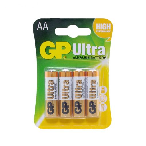 Slika Ultra - Alkalna baterija AA / 1.5 V (15AU-U4/LR6) - blister 4 kom