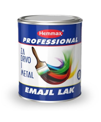 Slika CHEMMAX Emajl lak 0,2 lit - beli  (malo pakovanje)