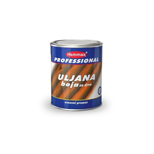 Slika CHEMMAX Uljana boja za drvo  0,9 kg - bela