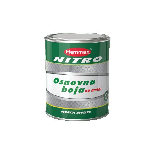 Slika CHEMMAX Nitro osnovna boja za metal 0,9 kg - crvena