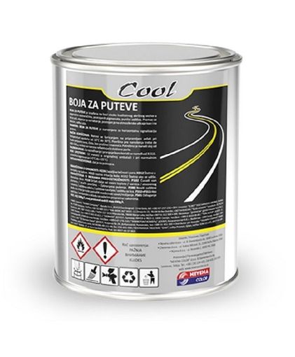 Slika COOL Boja za puteve 3,5 kg - bela