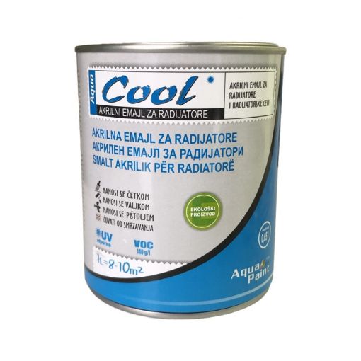 Slika COOL AKRILNI Emajl za drvo I metal 0,65 lit - radijator beli