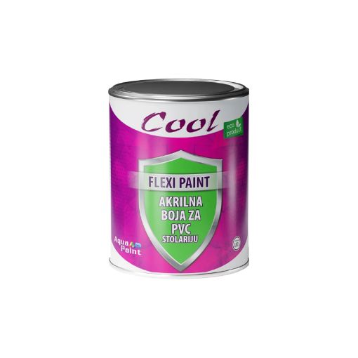 Slika COOL FLEXI PAINT - akrilna boja za PVC stolariju 0,65 lit - antracit