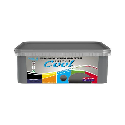 Slika COOL AQUA PAINT 2.5 lit - žuta 01