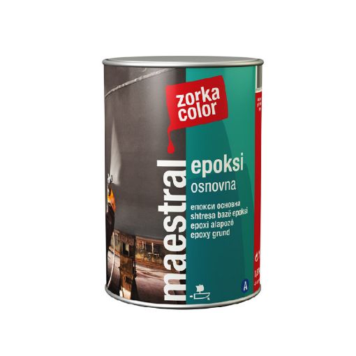 Slika MAESTRAL Epoksi osnovna, komponenta A - siva  0.87 kg