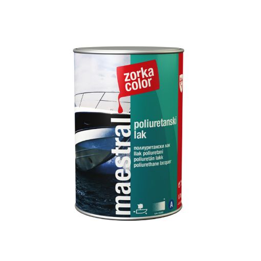 Slika MAESTRAL Poliuretanski lak, komponenta A - bela  0.7 kg