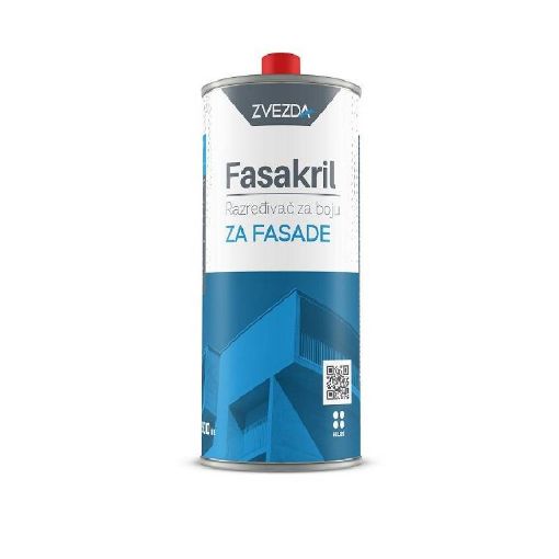 Slika FASAKRIL Razređivač za boju za fasade  0.9 lit