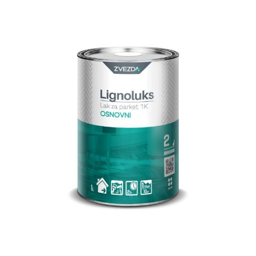 Slika LIGNOLUKS Lak za parket 1K osnovni  1 lit