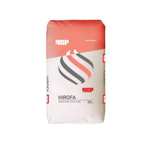 Slika HIROFA prskana fasada (zrno do 2mm) 25 kg