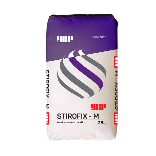 Slika STIROFIX - M Jednokomponetni 25 kg - za Mrežicu SIVI