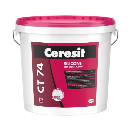 Slika CERESIT CT-74 silikonski zagladeni malter 1.5 mm 25 kg - baza
