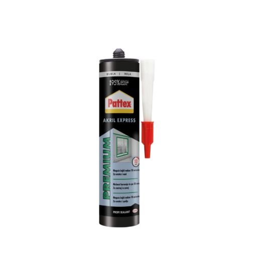 Slika PATTEX Akril EXPRESS silikon 310 ml - beli