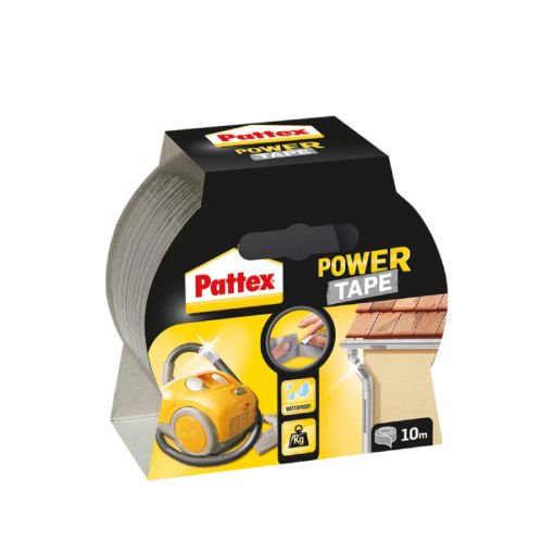 Slika PATTEX Power Tape 10 m -  siva
