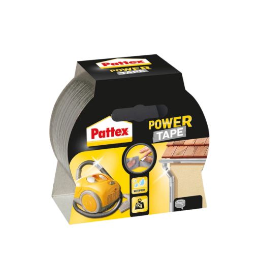 Slika PATTEX Power Tape 25 m -  siva