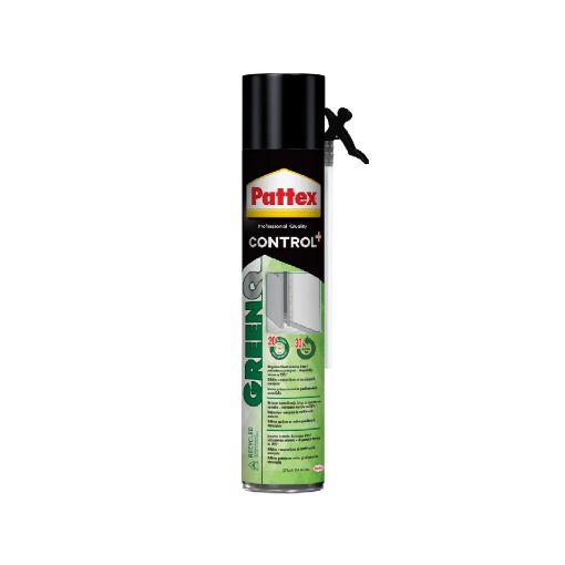 Slika PATTEX PRO GreenQ pur pena 650 ml low exp. - slamčica