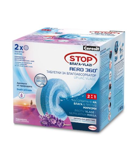 Slika CERESIT stop vlažnosti AERO 360° DOPUNA Lavanda (2x450 g)