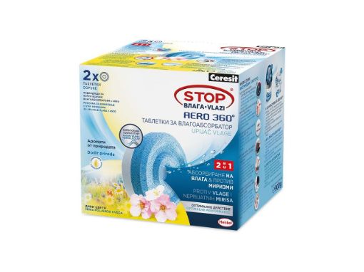 Slika CERESIT stop vlažnosti AERO 360° DOPUNA Poljsko cveće (2x450 g)