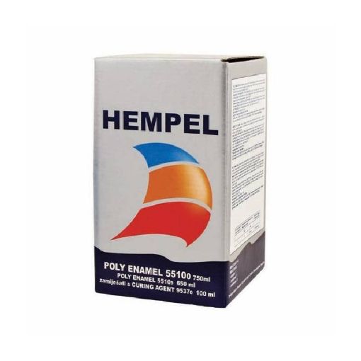 Slika HEMPEL PU lak - plava 30100  0.75 lit
