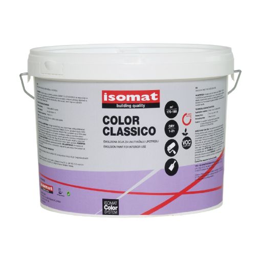 Slika Isomat Color Classico Beli & Baza P 3 lit