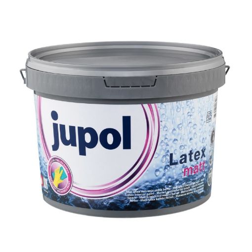 Slika JUPOL Latex MATT - BELI - 2 lit
