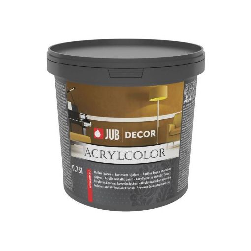 Slika DECOR Acrylcolor - 0,75 lit - Zlatni 5001