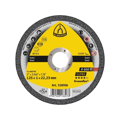 Slika KL Rezna ploca INOX (A660R) Supra 115x1x22,23mm - 328905