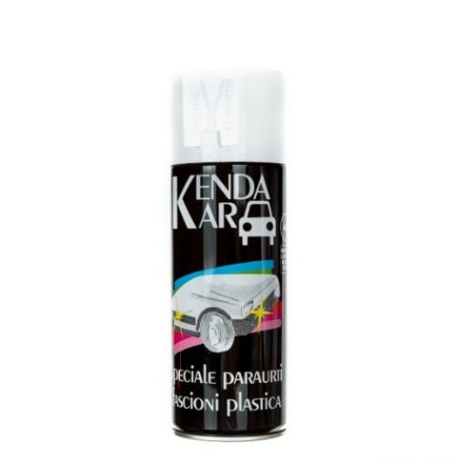 Slika KENDA SPREJ ZA PLASTIKU I BRANIKE, PARAURTI, 400 ml - bela  07-006