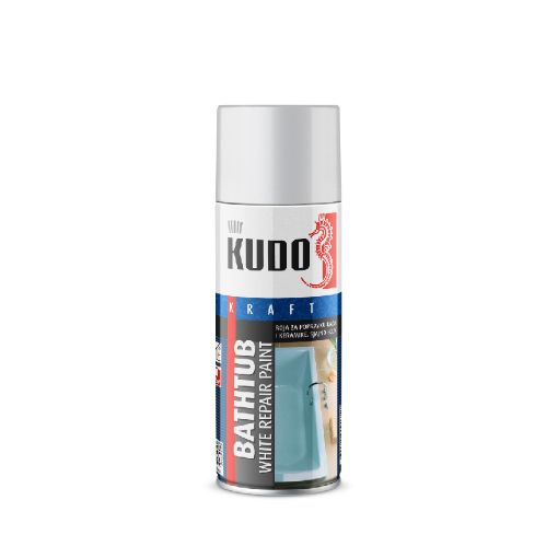 Slika KUDO BOJA ZA POPRAVKU KADA I KERAMIKE 400 ml - Sjajno Bela