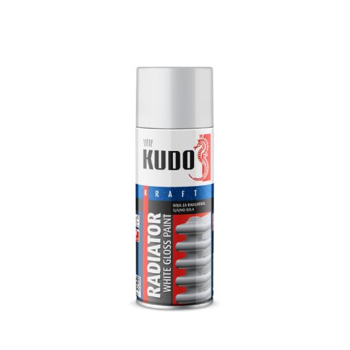 Slika KUDO BOJA ZA RADIJATORE 400 ml - BU-5102 Mat Bela