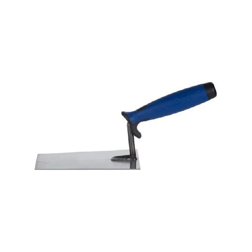 Slika Mistrija čelična RAVNA 160 mm, gumena drška