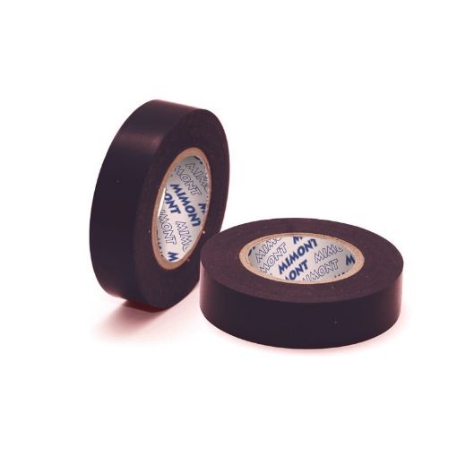 Slika Traka elektro izolir CRNA, 18 mm x 20 m