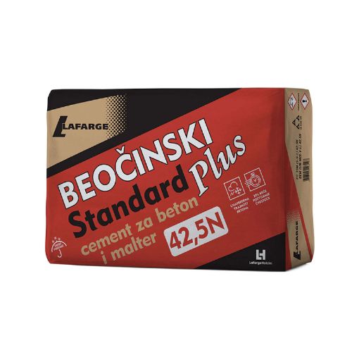 Slika Lafarge CEMENT BEO Standard Plus 25 kg (CEM II) S-V-L 42,5 Normal (64#)