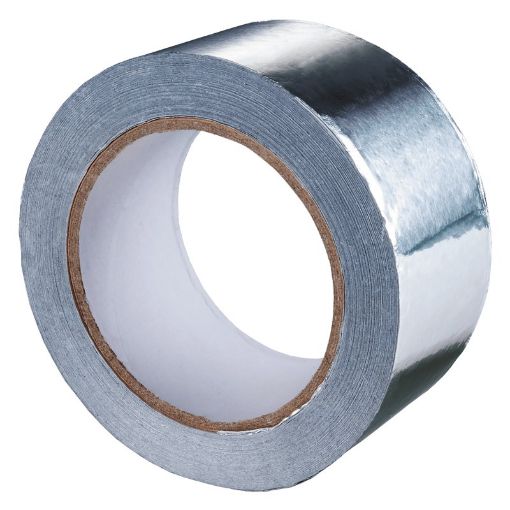 Slika Samolepljiva aluminijumska traka metalizovana za parnu branu 48mm/50m
