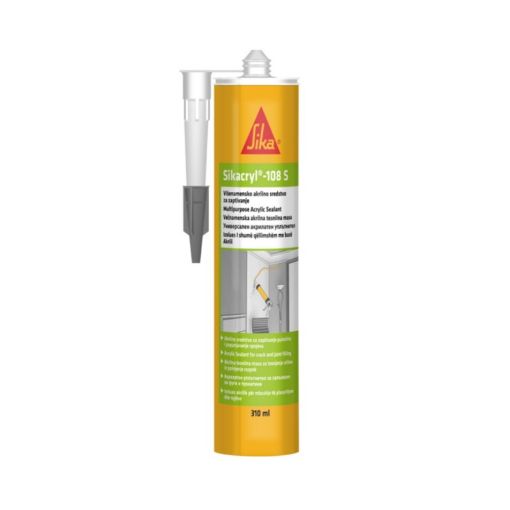 Slika SIKACRYL-108 S  310 ml - beli