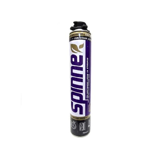 Slika Spinner PUR PENA 2u1 750ml - za lepljenje izolacije - 212 (12)