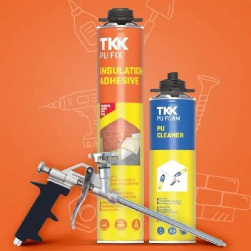 Slika INSULATION SET BOX (9xTekapur Insulation P 750ml + 1xPištolj + 1xCleaner 500ml)