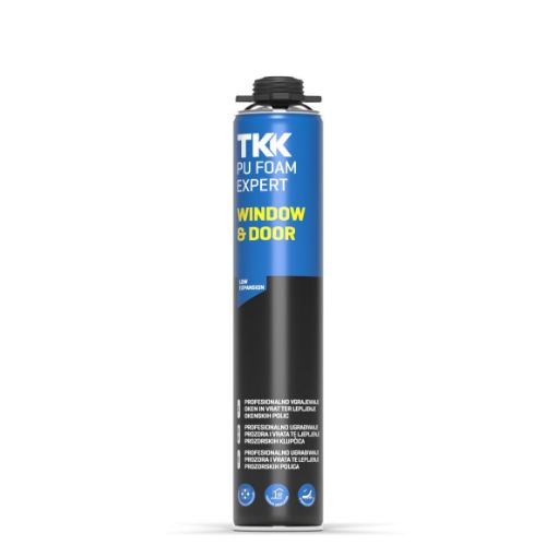 Slika TKK PUR PENA Window & Door / Crno-plava / Low Exp - Pištoljska - 750 ml