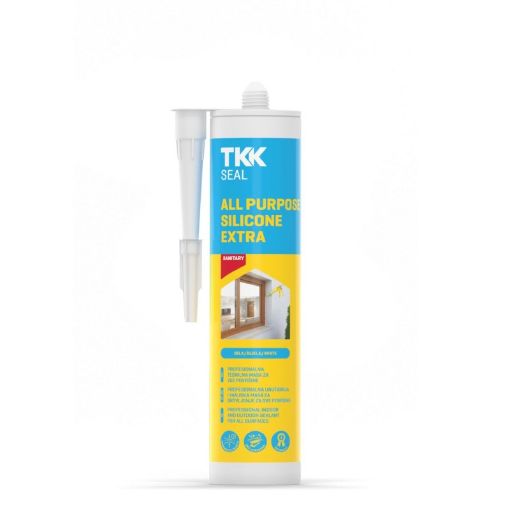 Slika TKK SEAL All purpose silicone Sanitar extra 300 ml - transparent (Neutral)